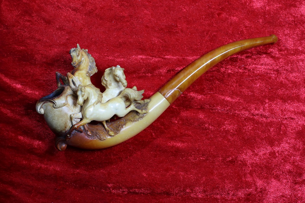 Stallions Meerschaum Pipe | Antique Tobacco Pipes