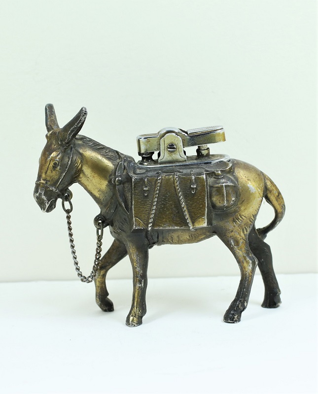 Unusual Petrol Donkey Table Lighter Image