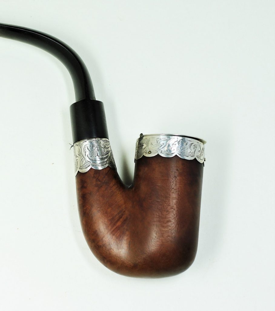 Quality Engraved Hallmarked Briar Pipe | Antique Tobacco Pipes