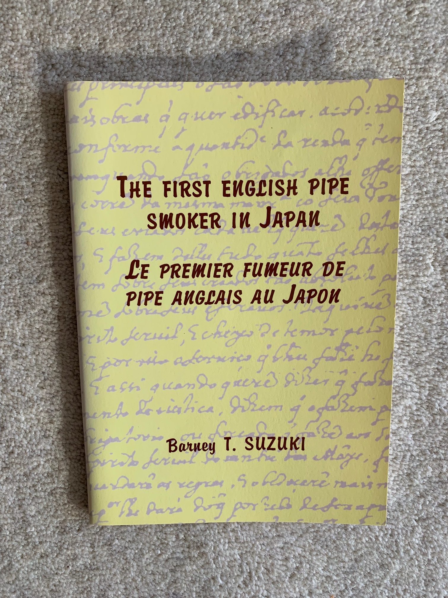 The First English Pipe Smoker in Japan Image
