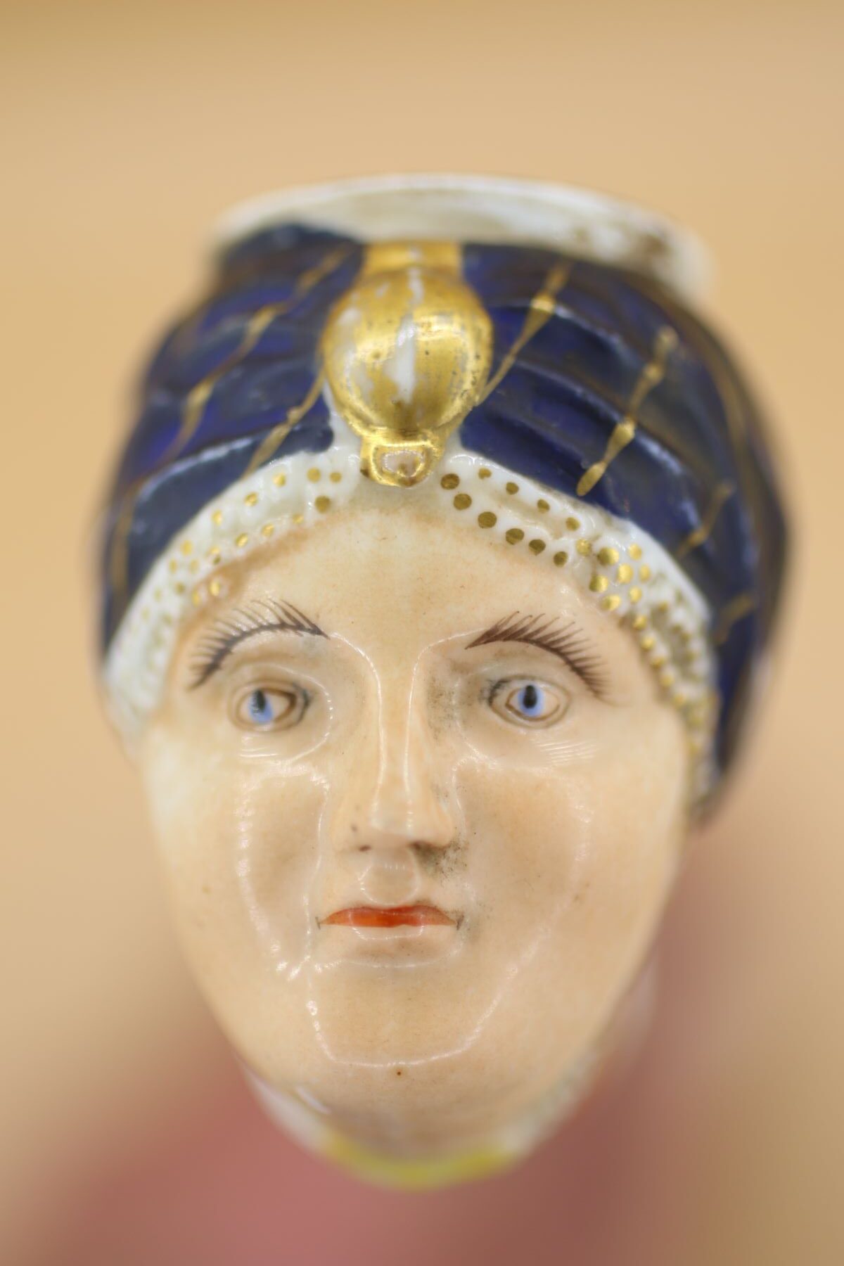 Polychromatic Lady in Turban Image